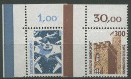 Bund 1988 Sehenswürdigkeiten SWK 1347/48 Ecke 1 Postfrisch - Unused Stamps