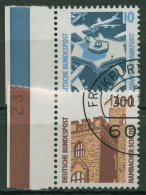 Bund 1988 Sehenswürdigkeiten SWK Mit Rand Links 1347/48 SR Li. Gestempelt - Used Stamps