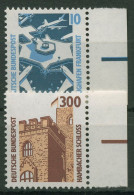 Bund 1988 Sehenswürdigkeiten SWK Mit Rand Rechts 1347/48 SR Re. Postfrisch - Unused Stamps