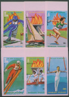 Togo 1979 Olympische Spiele 1980 Turnen Kanu Skispringen 1380/85 B Postfrisch - Togo (1960-...)