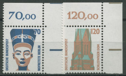 Bund 1988 Sehenswürdigkeiten SWK 1374/75 Ecke 2 Postfrisch - Neufs