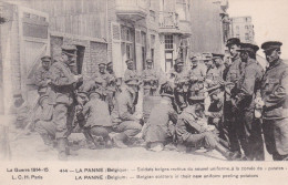 Oorlog  De Panne   Nr 414   Soldats Belges Revétus Du Nouvel Uniforme...Phottypie Alary  Paris - De Panne