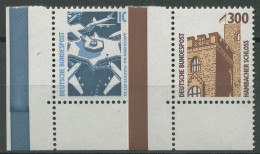 Bund 1988 Sehenswürdigkeiten SWK 1347/48 Ecke 3 Postfrisch - Ungebraucht