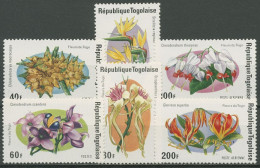 Togo 1975 Pflanzan Blumen 1079/84 A Postfrisch - Togo (1960-...)