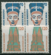 Bund 1988 Sehenswürdigkeiten SWK Waagerechte Paare 1374/75 Postfrisch - Unused Stamps