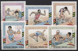 Togo 1989 Olympische Sommerspiele 1992 In Barcelona 2112/17 A Postfrisch - Togo (1960-...)