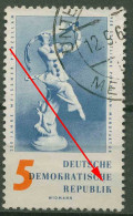 DDR 1960 Meißener Porzellan Mit Plattenfehler 774 F 28 Gestempelt - Variétés Et Curiosités