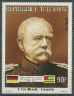 Togo 1984 Otto V. Bismarck Reichskanzler 1695 Postfrisch - Togo (1960-...)