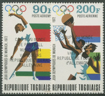 Togo 1974 Sieger Der Fußball-WM In Deutschland 1066/67 A Postfrisch - Togo (1960-...)
