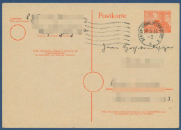 Berlin 1955 Bauwerke Rathaus Schöneberg Postkarte P 18 I Gebraucht (X41056) - Cartes Postales - Oblitérées
