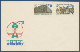 DDR 1987 Leipziger Frühjahrsmesse Umschlag U 6 Ungebraucht (X41063) - Enveloppes - Neuves