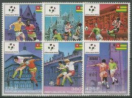 Togo 1989 Fußball-WM 1990 In Italien 2105/10 A Postfrisch - Togo (1960-...)