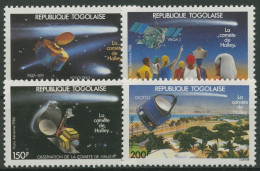 Togo 1986 Halleyscher Komet Raumsonden Vega Giotto 1944/47 Postfrisch - Togo (1960-...)