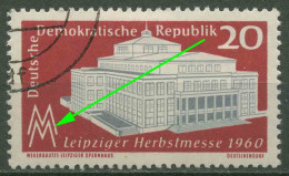 DDR 1960 Leipziger Herbstmesse Mit Plattenfehler 781 F 30 Mit Massenentwertung - Plaatfouten En Curiosa