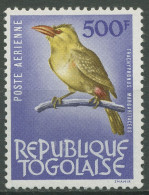 Togo 1964 Tiere Vögel Perlbartvogel 406 Postfrisch - Togo (1960-...)