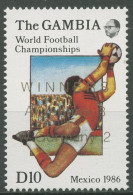 Gambia 1986 Fußball-WM In Mexiko Sieger Argentinien 649 Postfrisch - Gambie (1965-...)