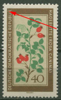 DDR 1960 Heilpflanzen Mit Plattenfehler 761 PF ? Postfrisch - Abarten Und Kuriositäten