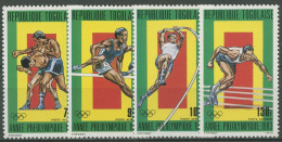 Togo 1983 Olympische Sommerspiele Los Angeles 1647/50 Postfrisch - Togo (1960-...)