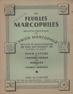 Les Feuilles Marcophiles - N°151 - Frans (vanaf 1941)