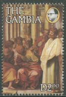 Gambia 1983 500. Geburtstag Von Raffael Gemälde Blockmarke 490 Postfrisch - Gambia (1965-...)