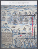 PORTUGAL  Block 104, Postfrisch **, Schlacht Von Montijo, 1994 - Blocchi & Foglietti