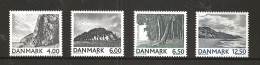 Denmark 2002  Landscapes, Jon's Chape, Vestervig,  Karsko. Thy At Stenbjerg  Mi 1306-1309 MNH(**) - Unused Stamps