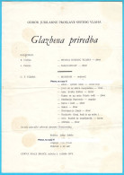 DUBROVNIK - SVETI VLAHO - JUBILARNA PROSLAVA 1972 - Glazbena Priredba * St. Blaise Croatia Kroatien Croazia Croatie - Religion & Esotérisme