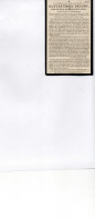 Gustaf-Emiel Deloof Geb Meulebeke 27 Dec 1890 Wierd Gekwetst In De Slag Houthem Ste Marguerite En Stierf Te Thienen 1914 - Sonstige & Ohne Zuordnung