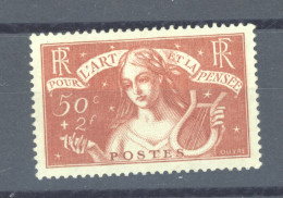 France  :  Yv  308  * - Unused Stamps