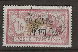1912 USED Chine Yvert 89 - Used Stamps