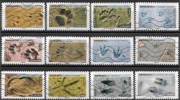 FRANCE - Empreintes D'animaux (2021) - Used Stamps