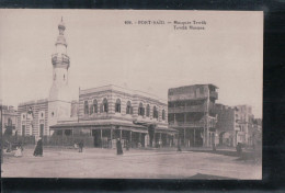 Cpa Port Saïd Mosquée Tewfik - Puerto Saíd