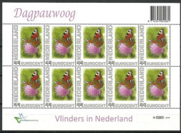 Netherlands 2008 Mi Per Sheet 2564 MNH  (ZE3 NTHperark2564motyle) - Andere