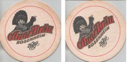 5000412 Bierdeckel Rund - Auer Bräu - Rosenheim - Sous-bocks