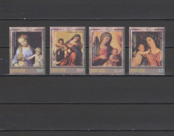 Dominica 2003 Paintings Correggio, Titian, Christmas Set Of 4 MNH - Religious