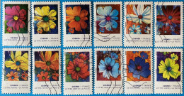 FRANCE - Couleurs De La Fleur Du Cosmos (2020) - Used Stamps