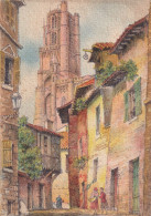 81, Albi, La Rue Des Prêtres Et La Cathédrale - Albi