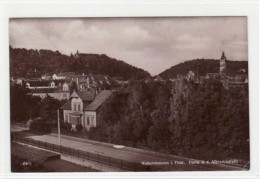 39002341 - Fotokarte Von Waltershausen I. Thuer. Partie An Der Albrechtstrasse Gelaufen Als Bahnpost ( Zug 863 ) 1930 K - Andere & Zonder Classificatie