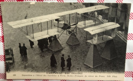 CPA MILITARIA Campagne De 1914-1915 Exposition à L'Hôtel Des Invalides à Paris, Biplan Français De Retour Du Front - War 1914-18