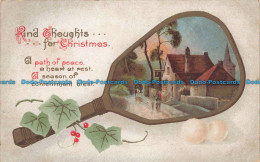R672717 Kind Thoughts For Christmas. Postcard. 1920 - Monde