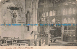 R673321 Dunsfold. Interior Of St. Mary. 1908 - Monde