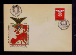 Gc8691 PORTUGAL BENFICA One Stamp Fdc "European Championship 1961-1962" Football Soccer - Championnat D'Europe (UEFA)