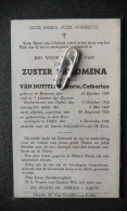 EERW. ZUSTER PHILOMENA MARIA VAN NUFFELEN  ° BETECOM 1899 + DUFFEL 1946 / NORBERTIENEN - Devotion Images