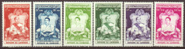 Cambogia 1956 Y.T.57/62 **/MNH VF/F - Kambodscha