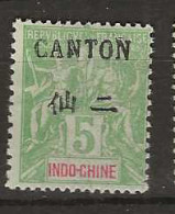 1903 MH Canton Yvert 20 - Unused Stamps