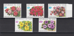 Mali 1971 Fleurs  N° Y&T 164 à 168 Neufs** Sans Charnières  (M14) - Mali (1959-...)