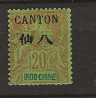 1903 MH Canton Yvert 23 - Unused Stamps