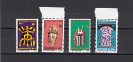 Mali 1971 Masques Et Idéogrammes  N° Y&T 150 à 153 Neufs** Sans Charnières  (M12) - Mali (1959-...)