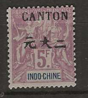 1903 MH Canton Yvert 32 - Unused Stamps