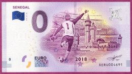 0-Euro XERU 29 2018 SENEGAL - FUSSBALL WM - Private Proofs / Unofficial